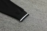 2024 JOM White Black Half Pull Tracksuit #811(半拉链)