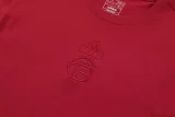 24-25 Bayern Red Training Short Suit (100%Cotton)纯棉
