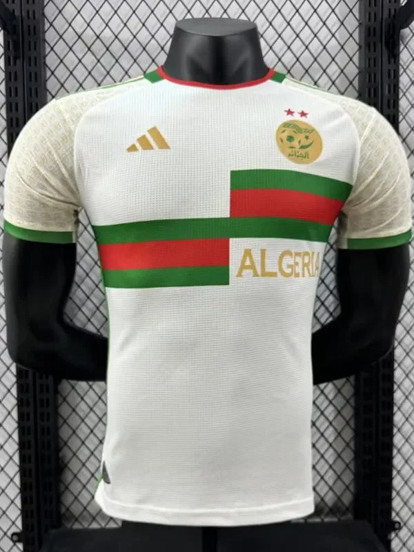 2024 Algeria White Special Edition Player Version Soccer Jersey