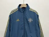 24-25 Man Utd Blue & Black Double Sided Windbreaker (双面风衣)