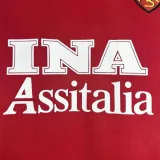 1998-1999 Roma Home Long Sleeve Retro Soccer Jersey(长袖)