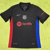 24-25 BAR Black   Player Version Soccer Jersey