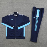 2023 AD Royal blue Jacket Tracksuit #AJ06