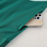 23-24 AD Green White Jacket Tracksuit #AJ15