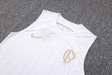 23-24 Corinthians White Tank top and shorts suit #D784