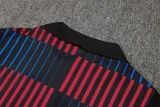 24-25 BAR Red blue Half Pull Tracksuit (半拉链)