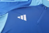 2024 AD Fancy blue Half Pull Tracksuit #AB07 (半拉链)