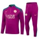 24-25 PSG Rose red Half Pull Tracksuit (半拉链)