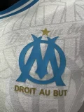 24-25 Marseille White Special Edition Player Version Soccer Jersey