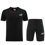 2023 PM Black Training Short Suit #PD01