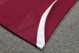 24-25 Bayern Deep Red Half Pull Tracksuit (半拉链)