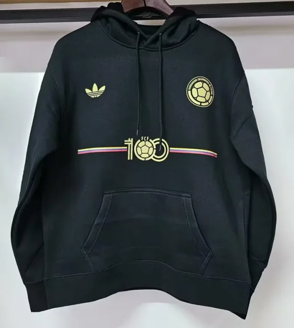 24-25 Colombia 100th Anniversary Black Hoody 黑色(加绒)