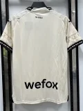 23-24 ACM Cream Color Joint Edition Fans Soccer Jersey