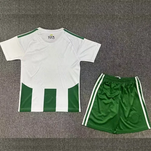 24-25 Maccabi Home Kids Soccer Jersey