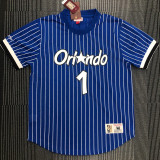 MAGIC HARDAWAY # 1 Blue MitchellNess Retro Jerseys