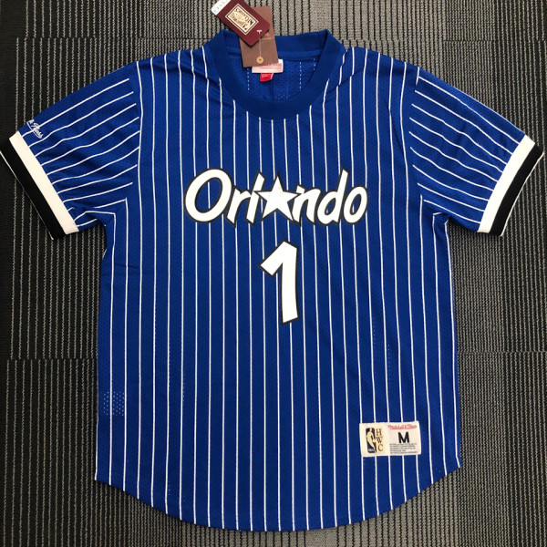 MAGIC HARDAWAY # 1 Blue MitchellNess Retro Jerseys