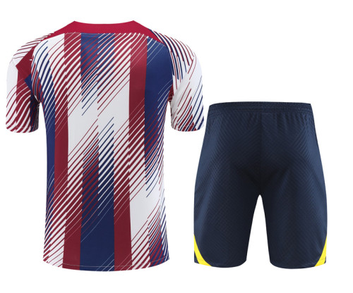 23-24 BAR Red White Training Short Suit