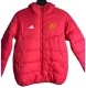 24-25 Man Utd Red Hooded Cotton Coat #棉衣