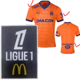 24-25 Marseille Third Fans Soccer Jersey (Print all Sponsor)