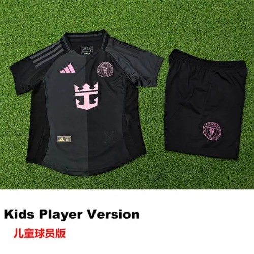 25-26 Inter Miami Away Kids Player Version Soccer Jersey (球员重装)