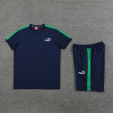 2023 PM Royal Blue Training Short Suit #PD01