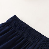 2023 PM Royal Blue Half Pull Tracksuit #PB01(半拉链)