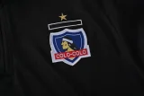 24-25 Colo-Colo Black Half Pull Tracksuit (半拉链)