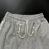 M11 NK Grey Pure Cotton Fabric Casual Short Pants