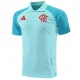 25-26 Flamengo Sky Blue Polo Short Sleeve