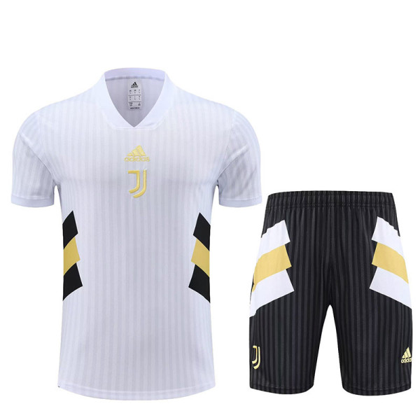 2023 JUV Casual Classic White Training Short Suit