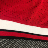 BULLS PIPPEN # 33 Red MitchellNess Retro Jerseys