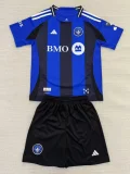 25-26 Montreal CF Home Kids Soccer Jersey *带章