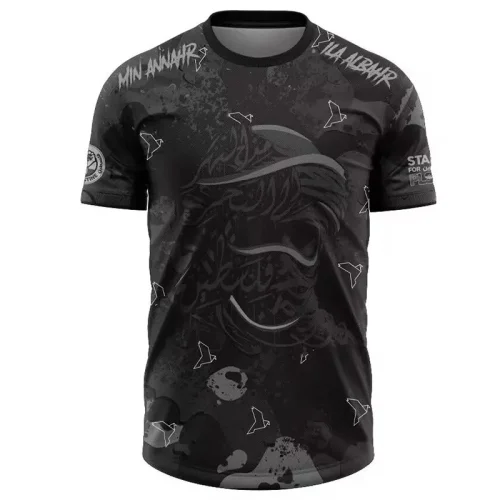 24-25 Palestina FC Black Grey Special EditionTraining shirts *译西