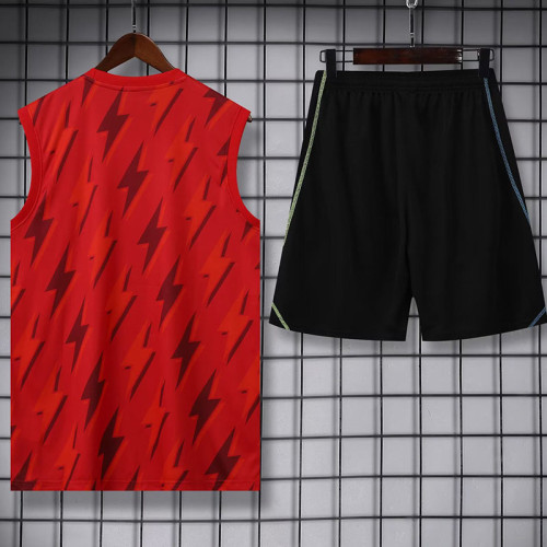 23-24 ARS Red Tank top and shorts suit