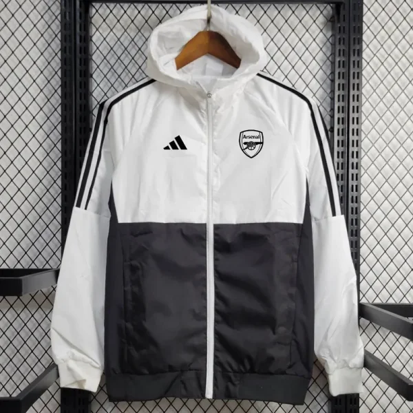 24-25 ARS White Black Windbreaker