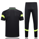 23-24 Man City Black Polo Tracksuit #C1002