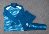 23-24 Man City Blue Half Pull Tracksuit #B716(半拉链)