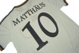 1996 Germany Home White Retro Soccer Jersey