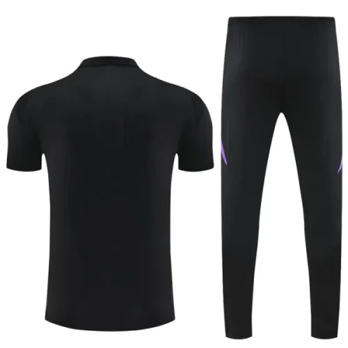 25-26 Germany Black Polo Tracksuit