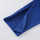 23-24 AD Blue Jacket Tracksuit #AJ08