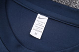 23-24 PSG Royal Blue Tank top and shorts suit #D786