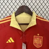 24-25 Spain Red & Yellow Double Sided Windbreaker (双面风衣)