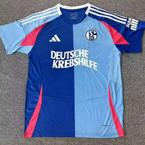 24-25 Schalke 04 Blue Special Edition Fans Soccer Jersey