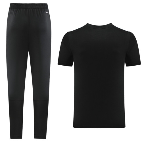 2023 AD05 Black Short-sleeved Trouser Suit