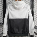 24-25 Flamengo White Black Windbreaker