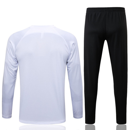 23-24 Corinthians White Half Pull Tracksuit #B641 (半拉链)