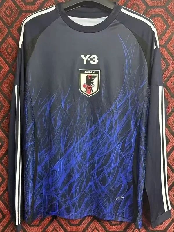 24-25 Japan Y-3 Home Long Sleeve Soccer Jersey (长袖)