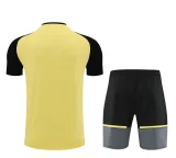 24-25 Dortmund Yellow Training Short Suit (100%Cotton)纯棉