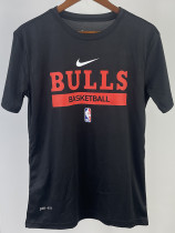 2023 BULLS Black Quick drying T-shirt