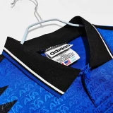 1994 Argentina Away Retro Soccer Jersey (钢印纹)